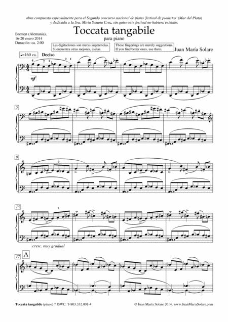 Toccata Tangabile Piano Page 2