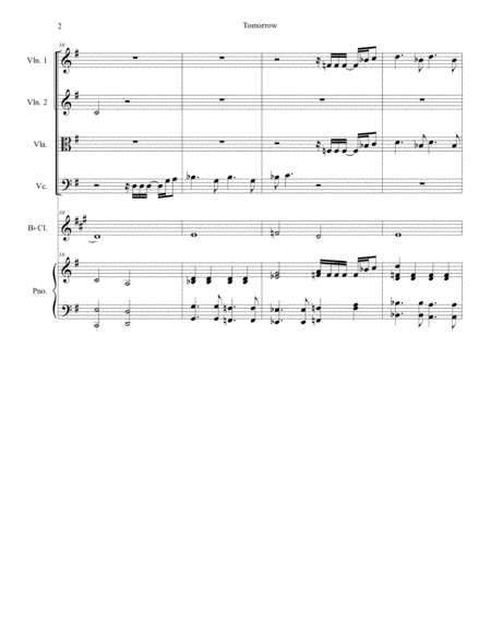 Tomorrow For String Quartet Page 2