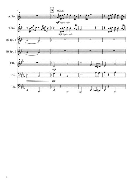 Touch The Wind Erest Jc Calderon M Walker Wind Ensemble Page 2