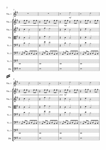 Towards Your Shore String Ensemble Page 2