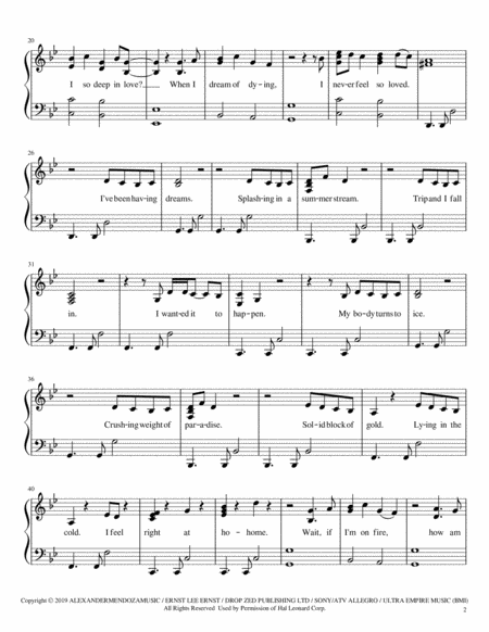 Trampoline Intermediate Piano Page 2