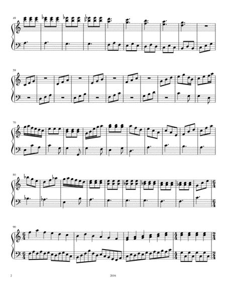 Traumerei Dreaming For Clarinet In Bb And Guitar Page 2