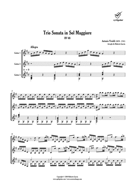 Trio Sonata In Sol Maggiore Page 2