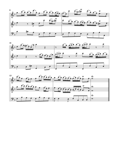 Trio Sonata Qv 2 13 Arrangement For 3 Recorders Page 2