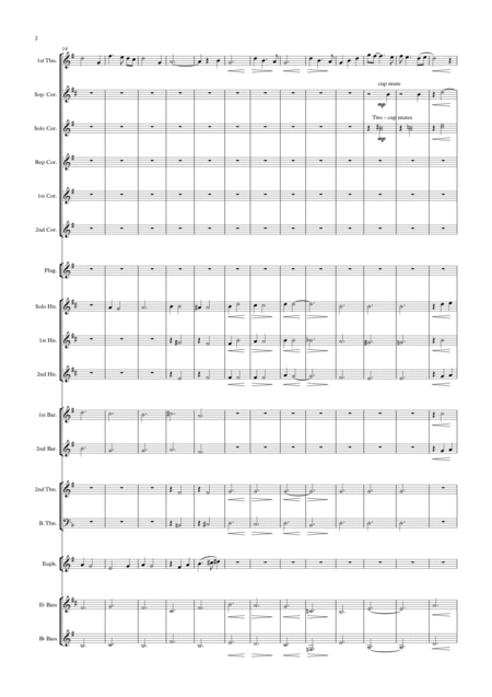 Trombone Solo With Brass Band Moon River Page 2