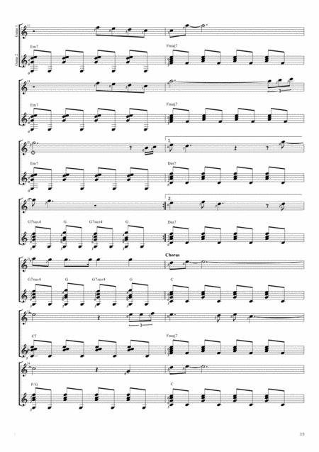 Truly Duet Guitar Score Page 2