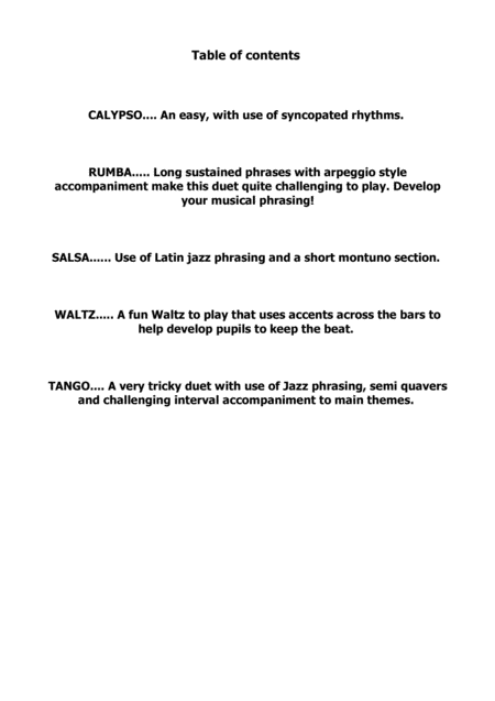 Trumpet Duets 5 Dance Duets Volume 2 Page 2