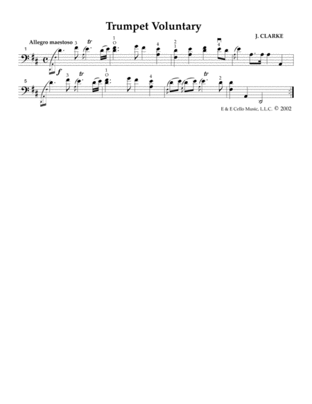 Trumpet Voluntary Page 2