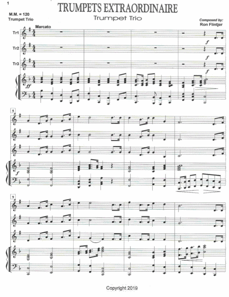 Trumpets Extraordinaire With Piano Accompaniment Page 2