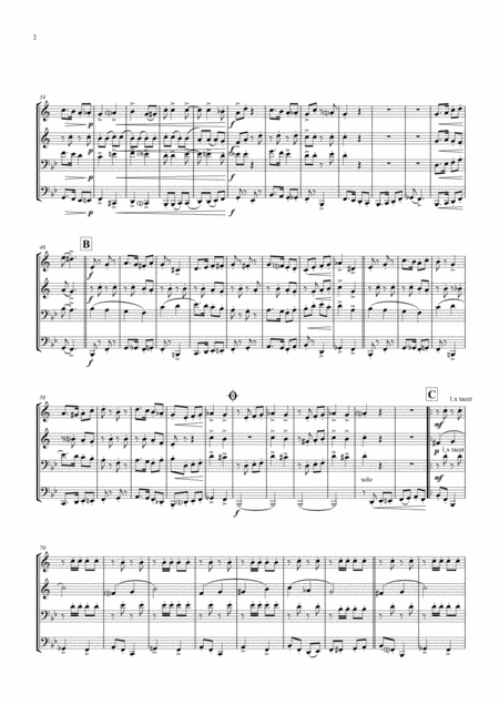 Tuba Galopp Fast Polka Oktober Fest Brass Quartet Page 2