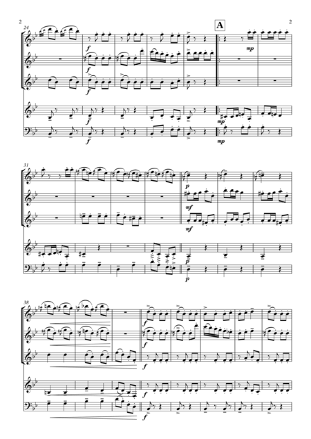 Turkish March Beethoven Wind Quintet Page 2