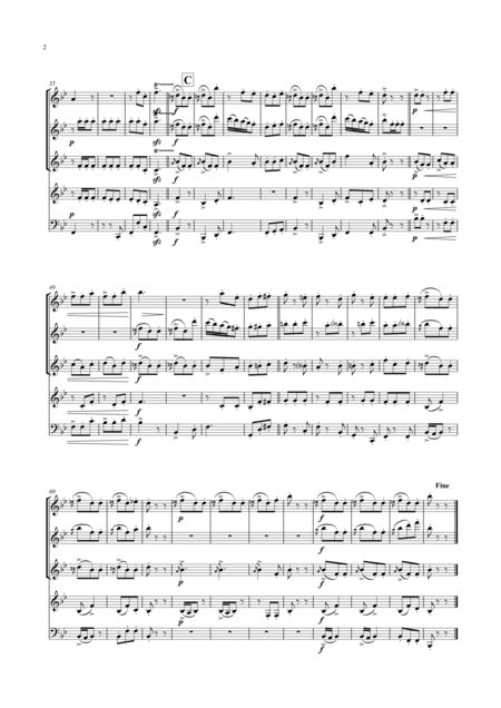 Turkish March Lndler Beethoven Wind Quintet Page 2