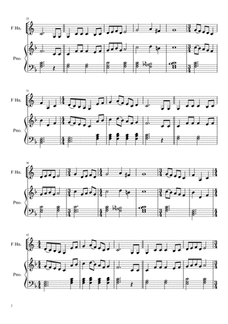 Twelve Days Of Christmas Horn In F Solo Page 2