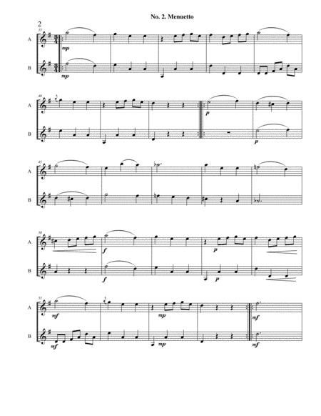 Twelve Duets For Alto Bari Saxes Page 2
