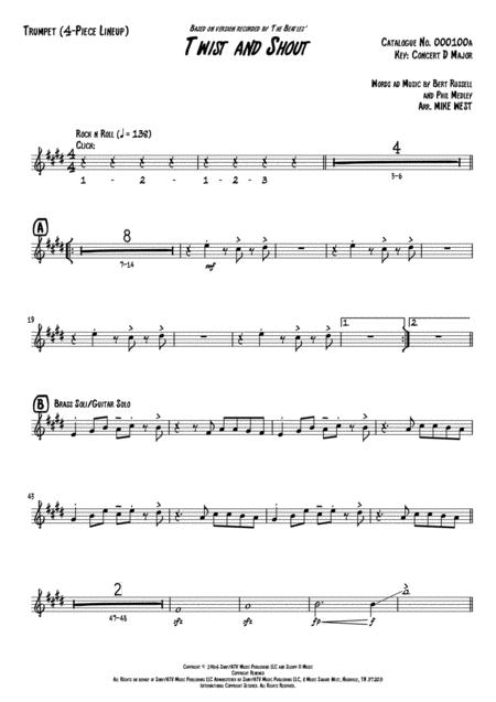 Twist And Shout 4 Piece Brass Section Page 2