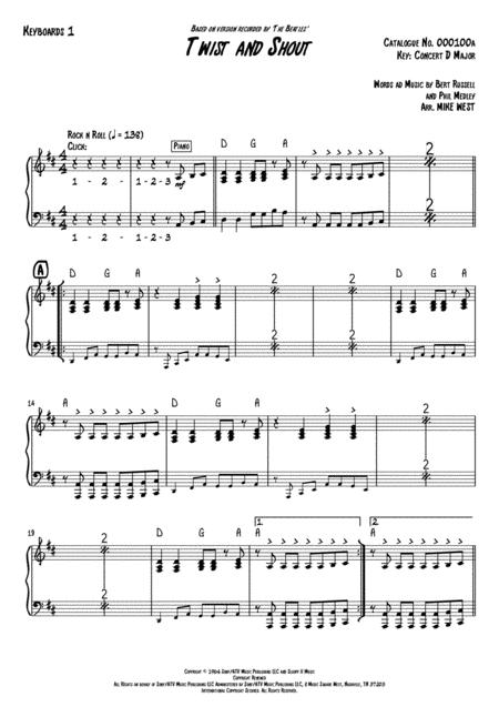 Twist And Shout Keyboards 1 Page 2