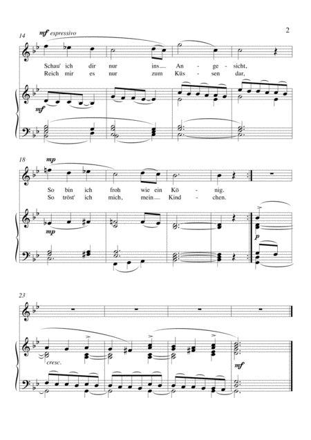 Two Heine Songs For Soprano Voice And Piano Page 2