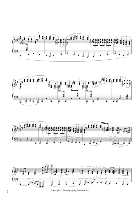 Two Piano Swing Little Italy Santino Cara Page 2