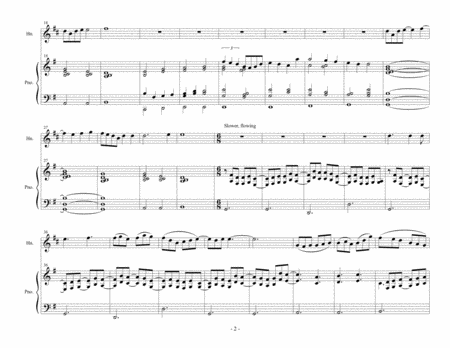 Ubi Caritas Fantasy For Horn And Organ Page 2