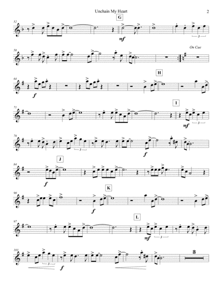 Unchain My Heart Flute 3 Page 2