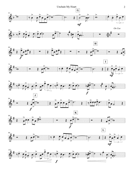 Unchain My Heart Flute 4 Page 2