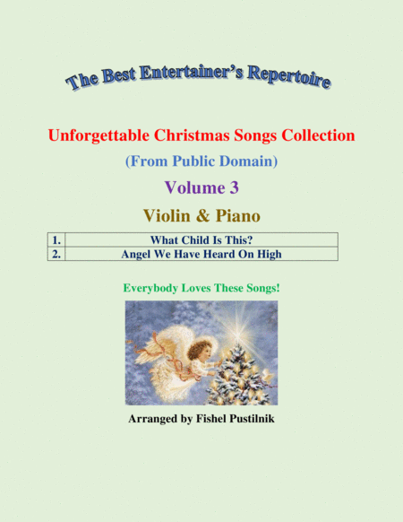 Unforgettable Christmas Songs Collection From Public Domain For String Quartet Volume 3 Video Page 2