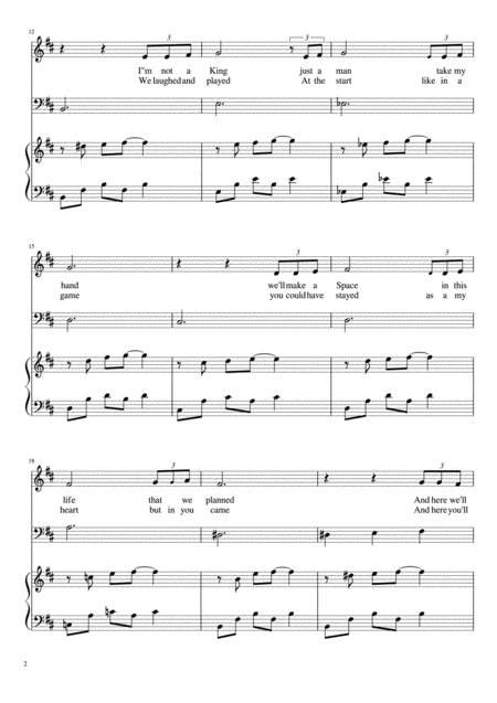 Until Its Time For You To Go Voice Cello Piano Trio Page 2