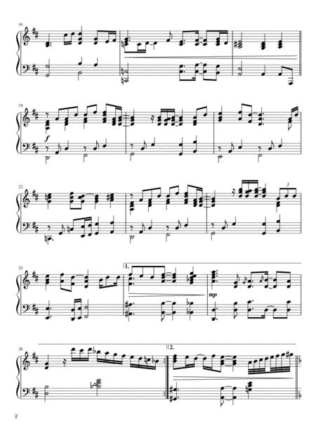 Up Where We Belong Piano Solo Page 2