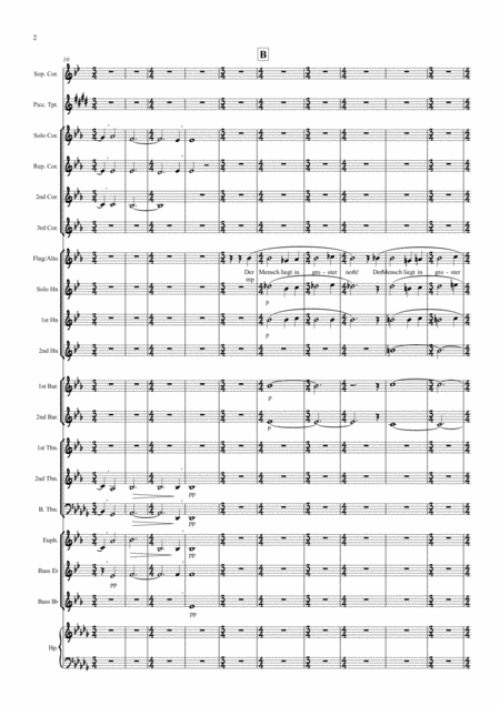 Urlicht From Mahlers 2nd Symphony In C Minor For Flugel Or Mezzo Sop Solo Page 2