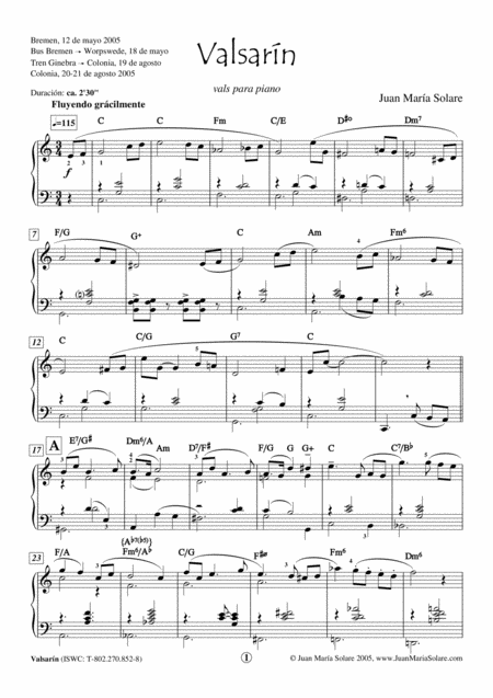 Valsarn Piano Solo Page 2