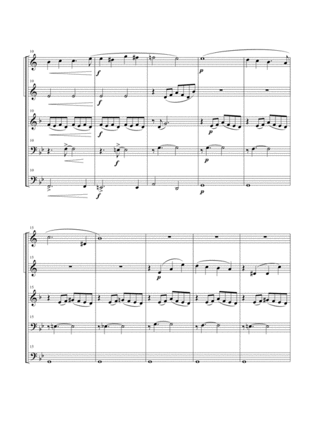 Variations On Joseph Barnbys Sweet And Low For Wind Quartet Page 2