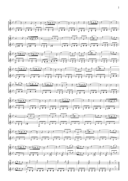 Verdi Brindisi From La Traviata For 2 Violins Vn208 Page 2
