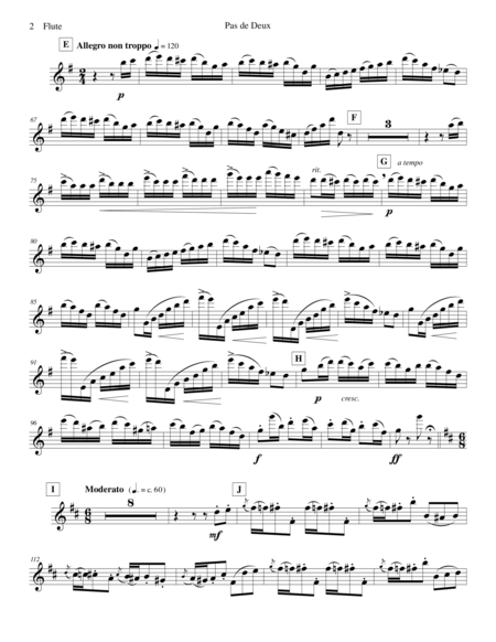 Verdi Pas De Deux Set For Flute And Piano Page 2