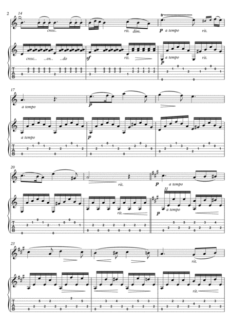 Violin Guitar Duets By Bergmiller Page 2