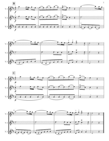 Violin Trio In D Major Page 2