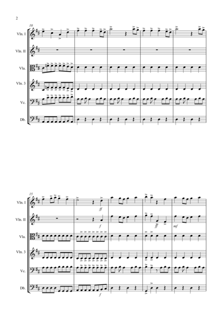 Vivaldi Rocks For String Orchestra Page 2