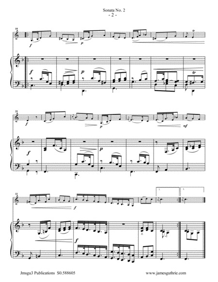 Vivaldi Sonata No 2 For French Horn Piano Page 2