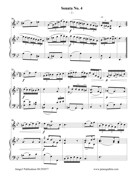 Vivaldi Sonata No 4 For Harp Piano Page 2