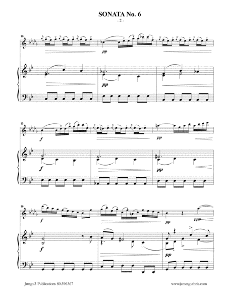 Vivaldi Sonata No 6 For Oboe D Amore Piano Page 2