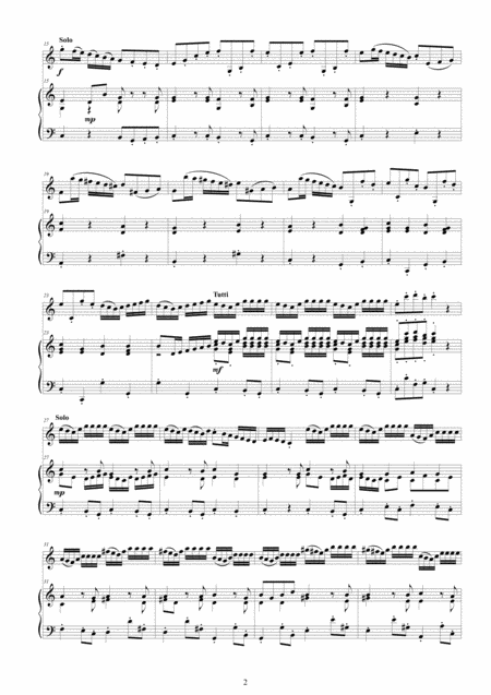 Vivaldi Violin Concerto No 1 In C Major Rv181 Op 9 For Violin And Piano Page 2