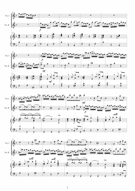 Vivaldi Violin Concerto No 7 In F Major Rv 567 Op 3 For Two Violins And Piano Page 2