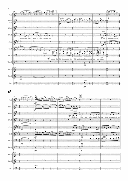 Von Der Schoenheit From Mahlers Das Lied Von Der Erde Page 2