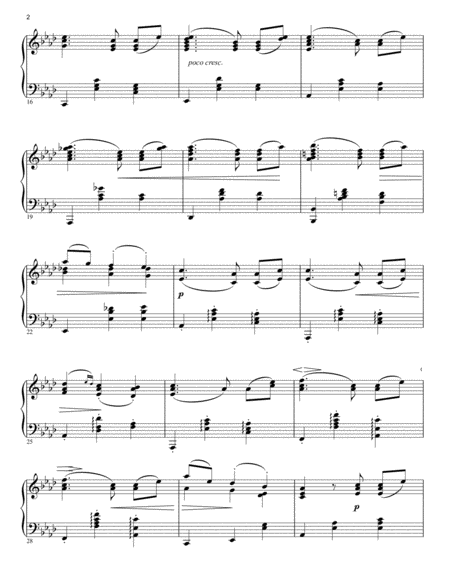 Waltz In A Flat Major Op 39 No 15 Page 2