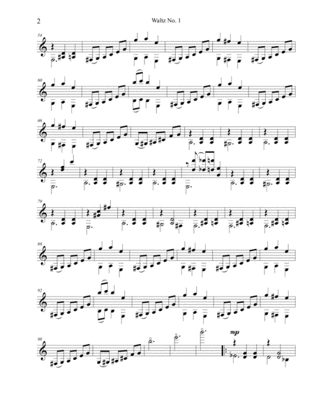 Waltz No 1 Page 2