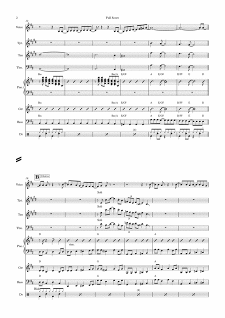 Waterloo Vocal With Band 3 Horns Key Of D Page 2