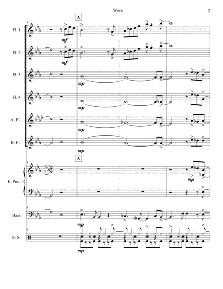 Wave Flute Choir Page 2