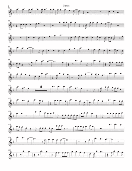 Waves Violin Page 2