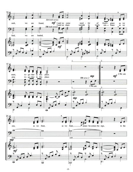 We Are One Satb Anthem Page 2