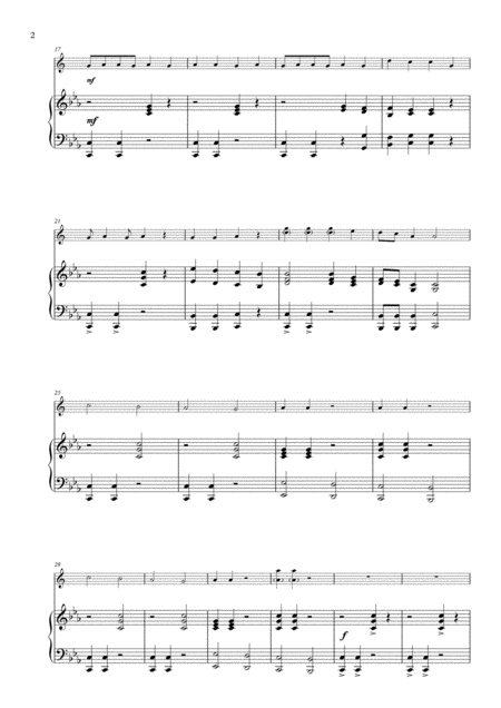 We Will Rock You Solo For Easy Alto Saxophone And Piano Page 2