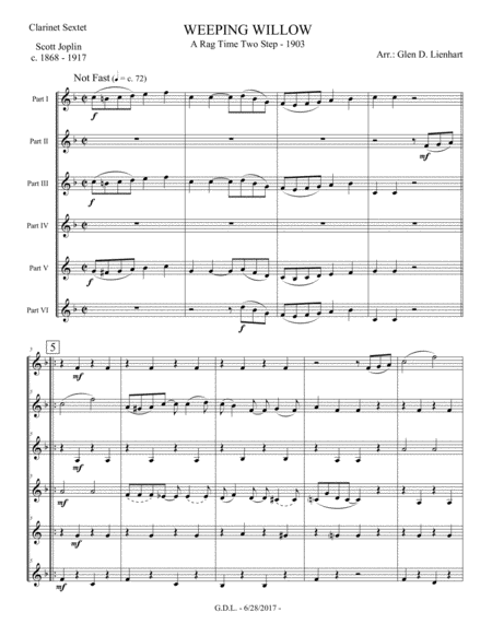 Weeping Willow Clarinets Page 2